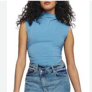 Reformation Sky Blue Sleeveless Top